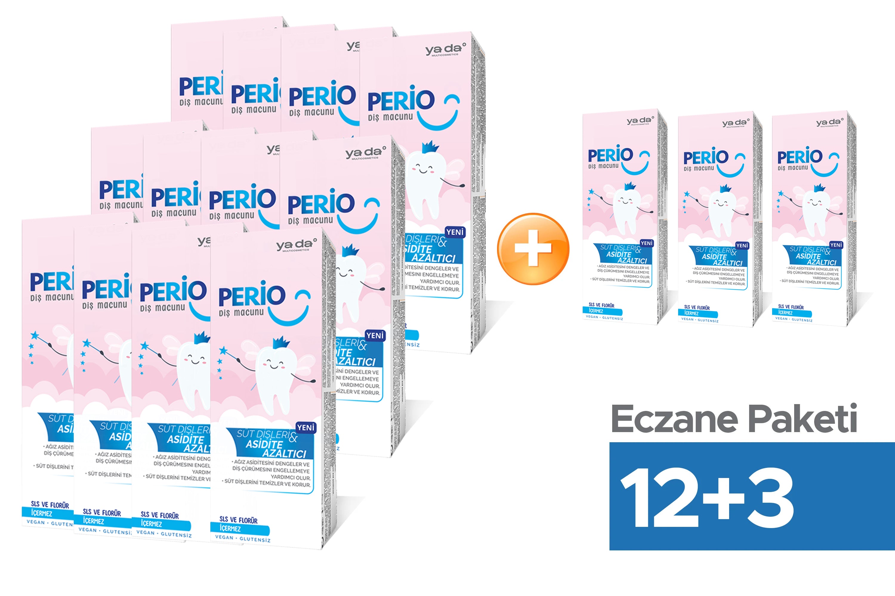 Perio 15'li Set Diş Macunu Ecz