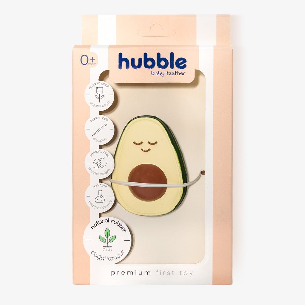 Hubble Avocuddle Diş Kaşıyıcı Kauçuk Oyuncak Ecz