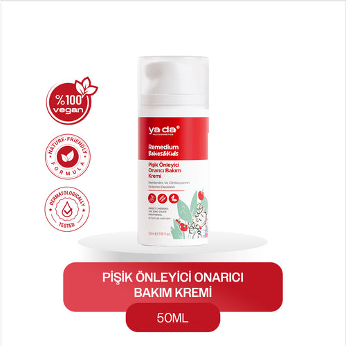 Remedium Bebek ve Çocuk Pişik Önleyici Onarıcı Bakım Kremi