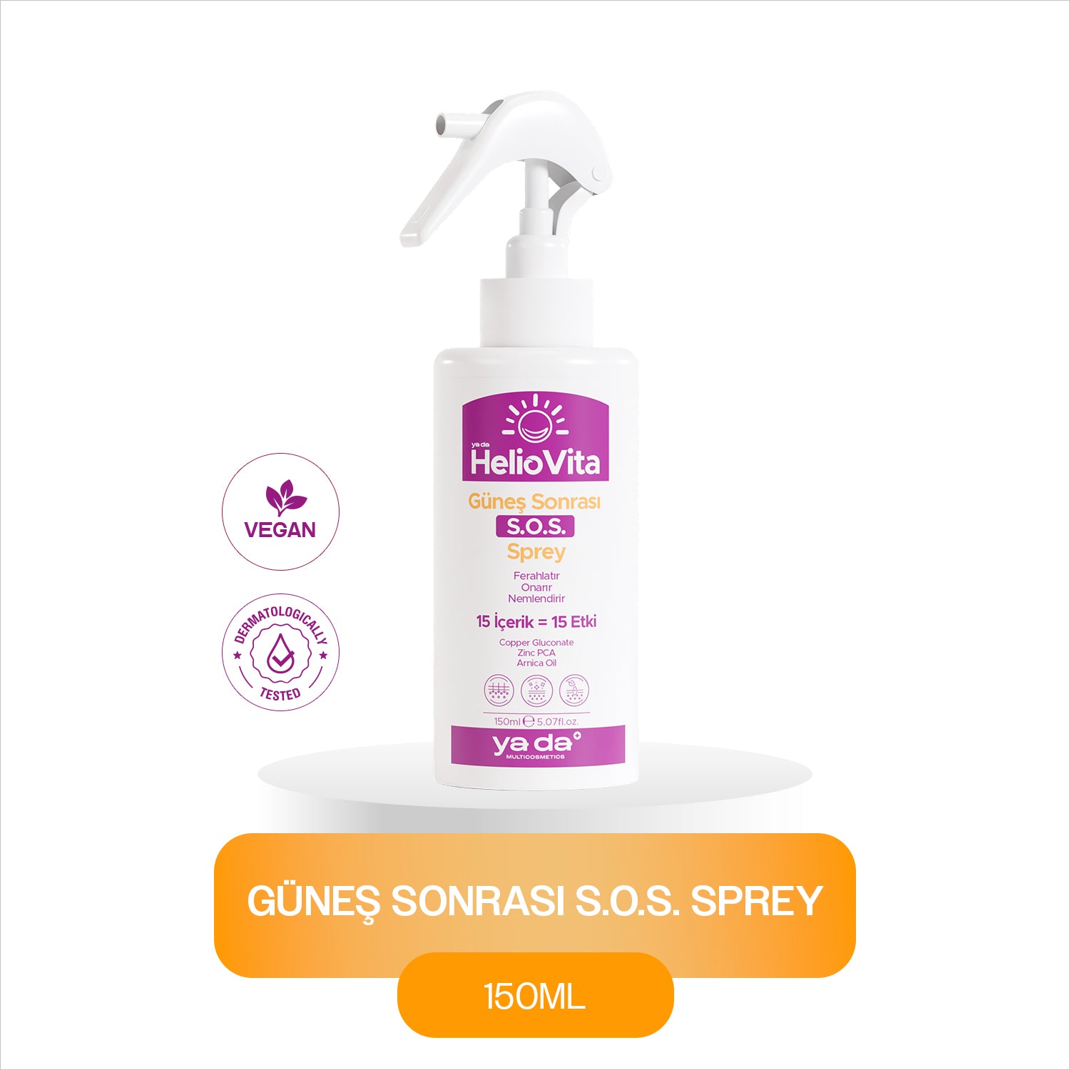 HelioVita Güneş Sonrası S.O.S Sprey (150 ml)