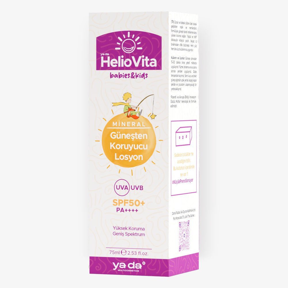 HelioVita Güneşten Koruyucu Losyon - Bebek & Çocuk (75 ml) Ecz