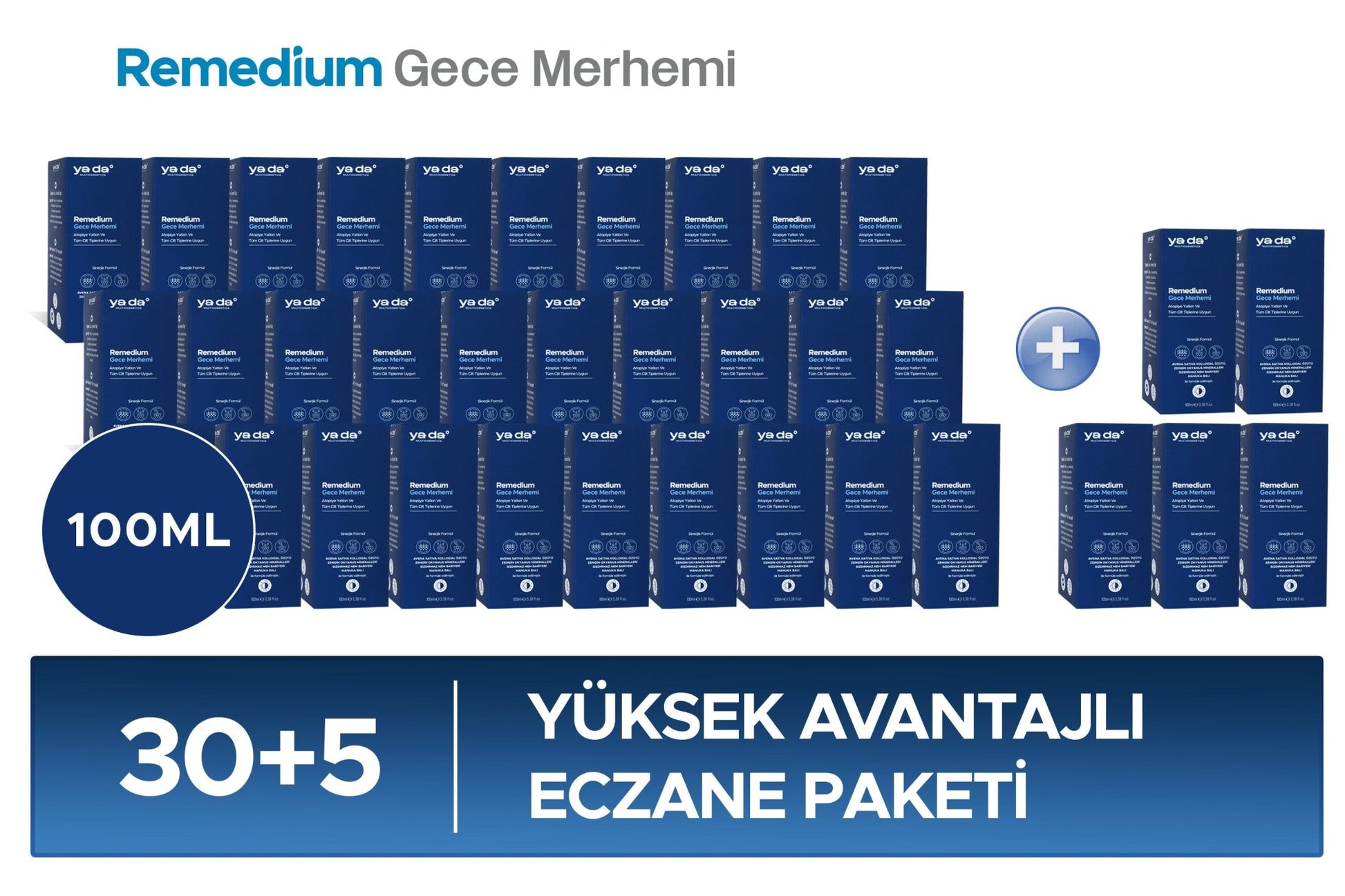 Remedium Gece Merhemi 100ML - 35'li Set Ecz