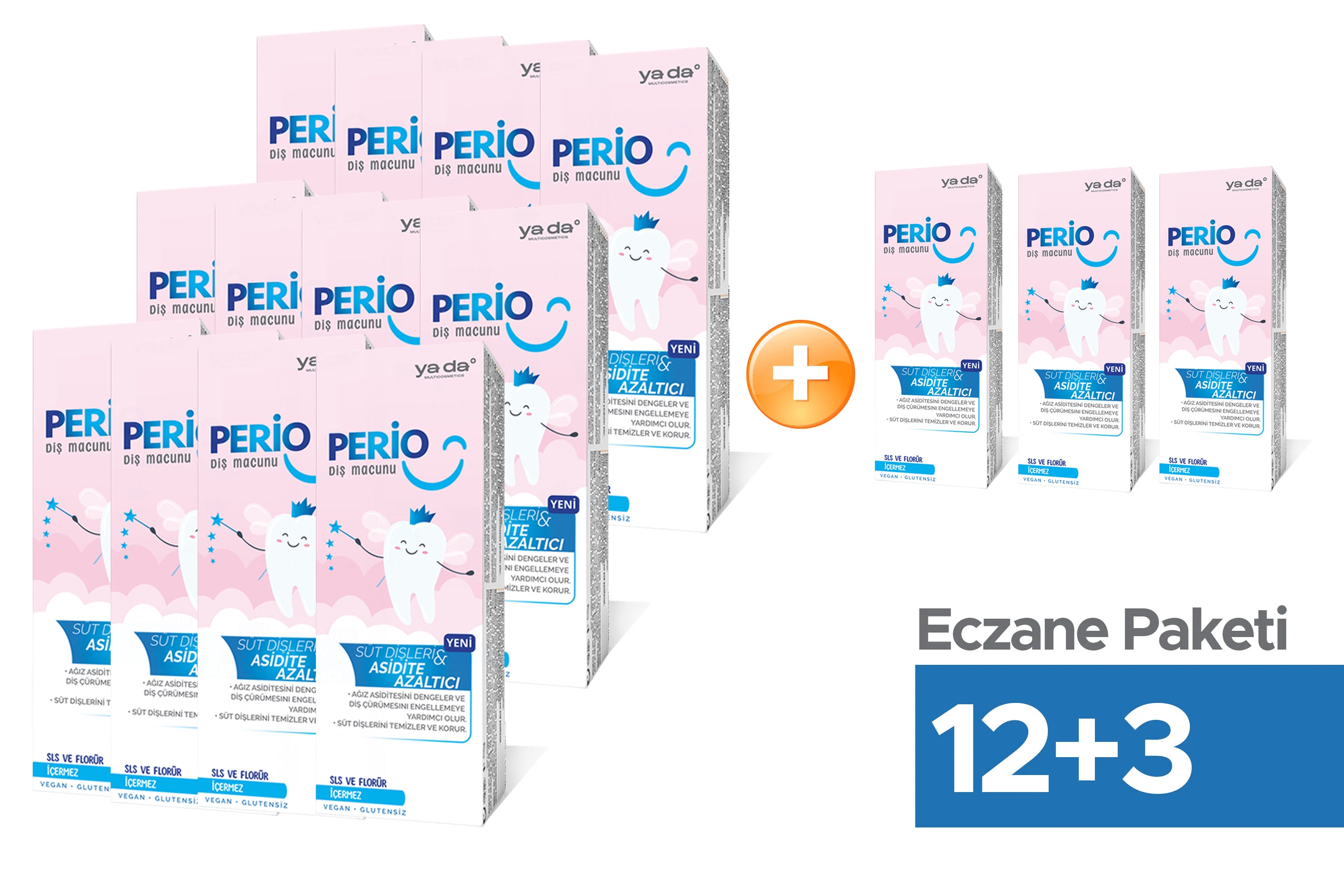 Perio 15 Piece Set Toothpaste