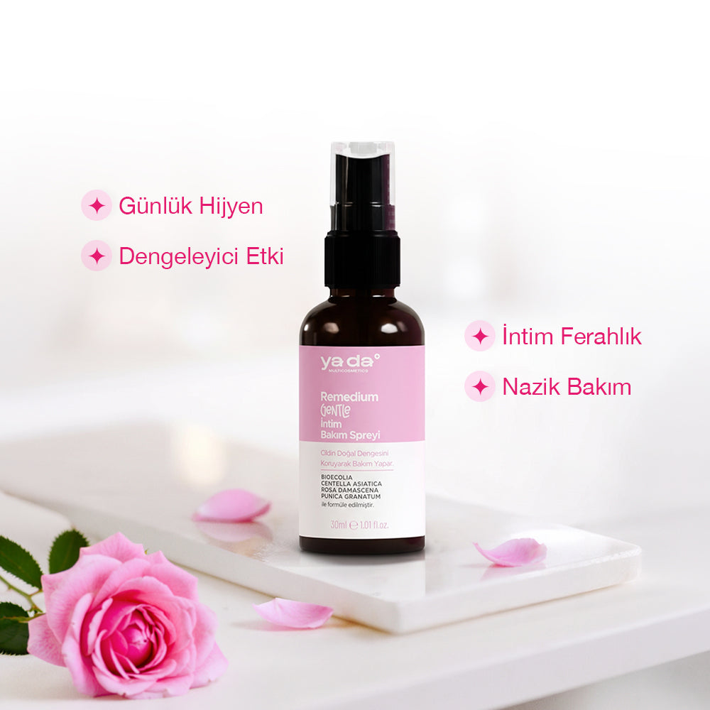 Remedium Gentle İntim Bakım Spreyi 30 ml / Özel Bölge Flora Desteği