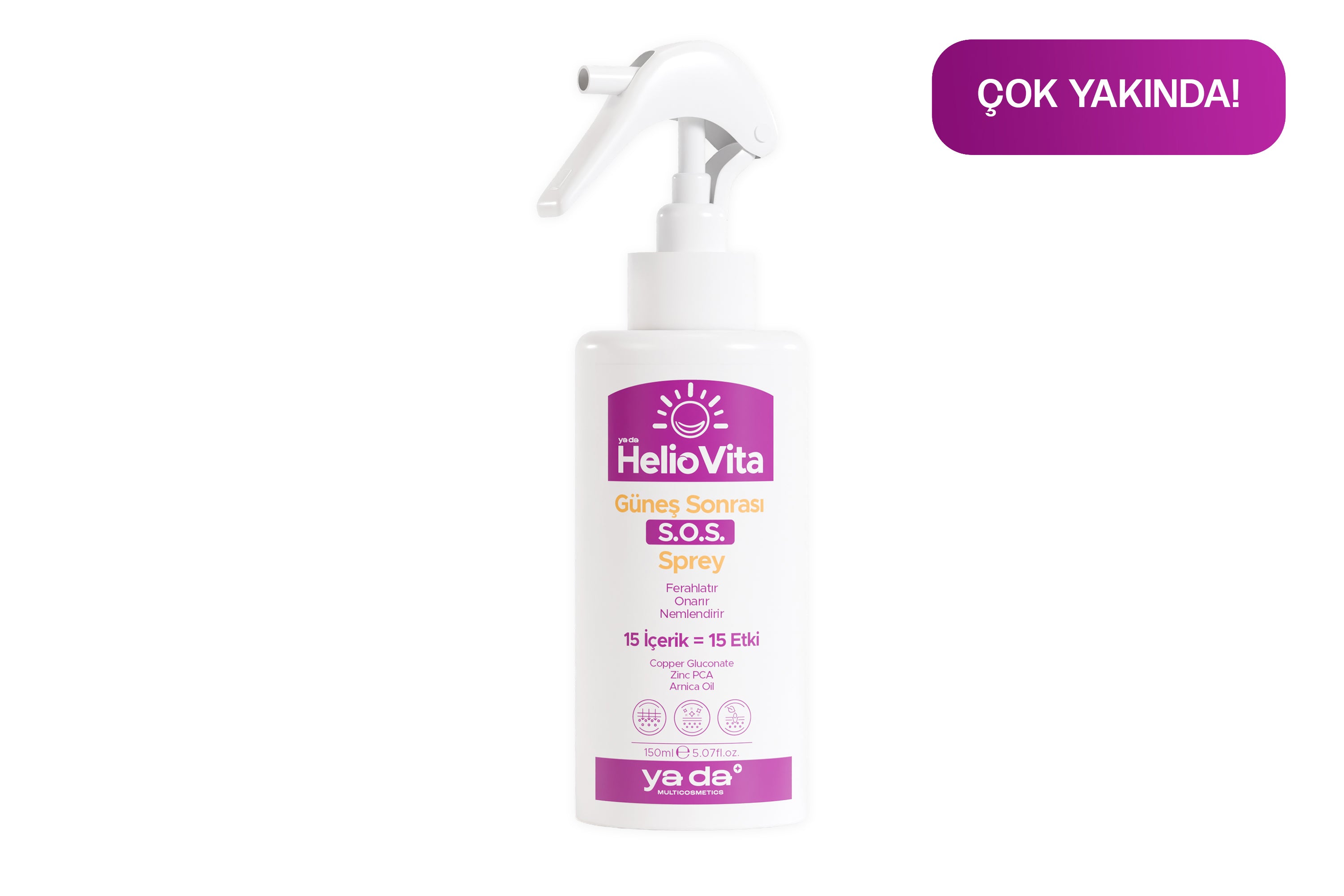 HelioVita Güneş Sonrası S.O.S Sprey (150 ml)