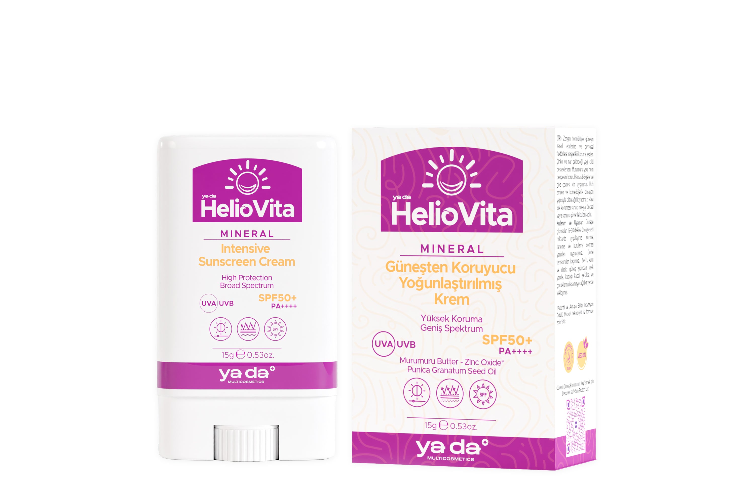 HelioVita Güneşten Koruyucu Yoğunlaştırılmış Krem (15 g)