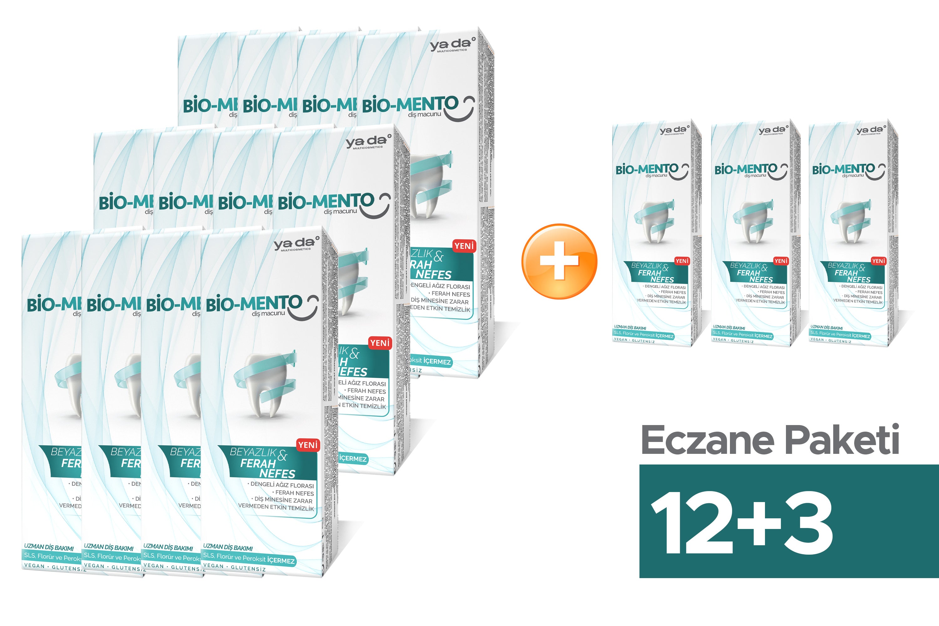 Biomento 15 Piece Set Toothpaste