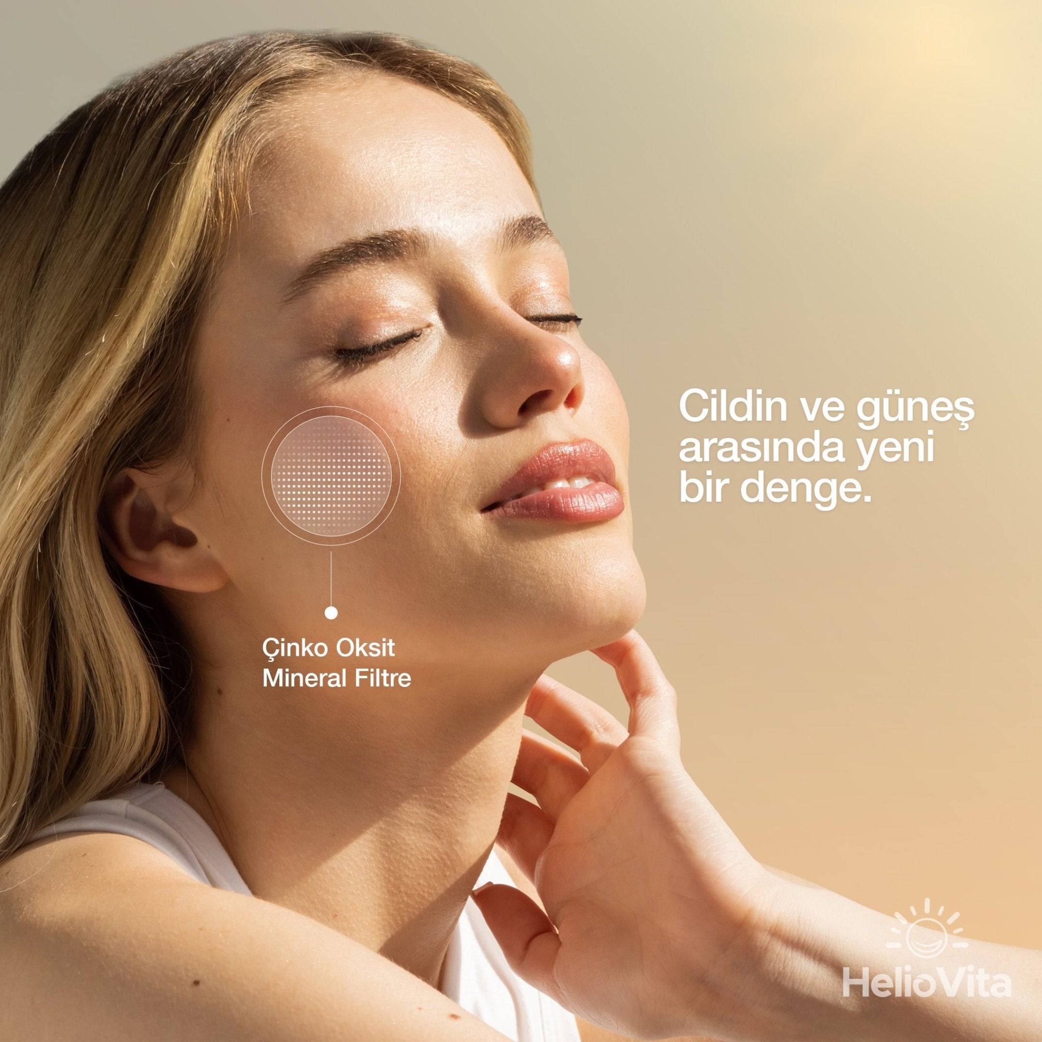 HelioVita %100 Mineral Güneşten Koruyucu Krem (50 ml) 