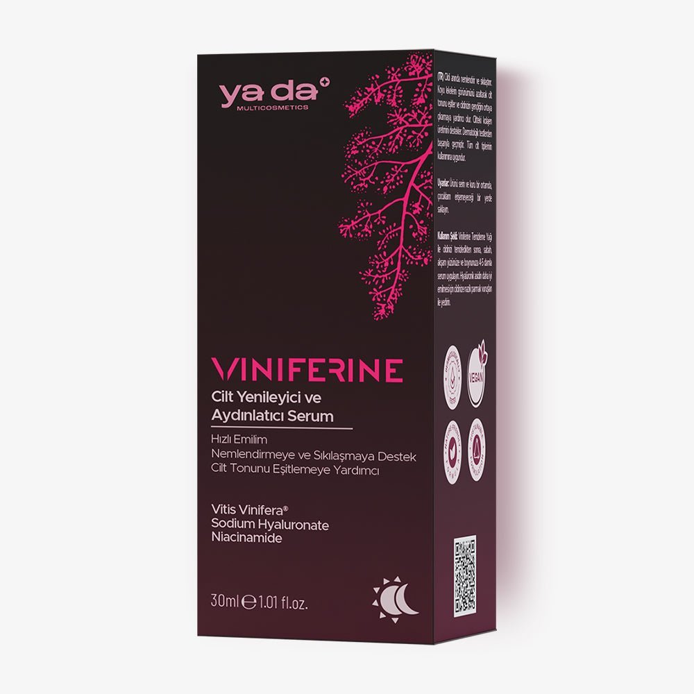 Viniferine Cilt Yenileyici ve Aydınlatıcı Serum Kuru ve Karma Ciltler için