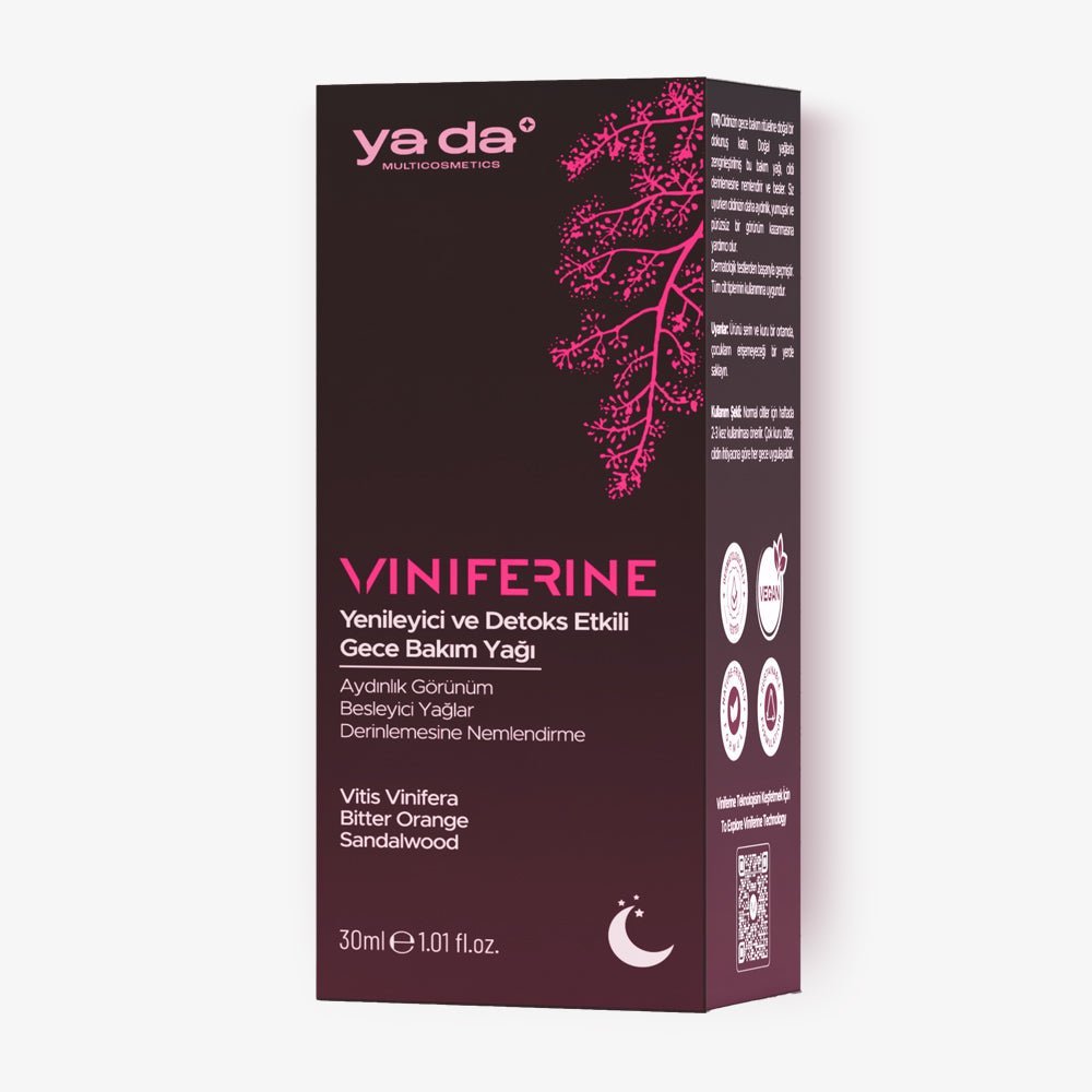 Viniferine Yenileyici ve Detoks Etkili Gece Bakım Yağı