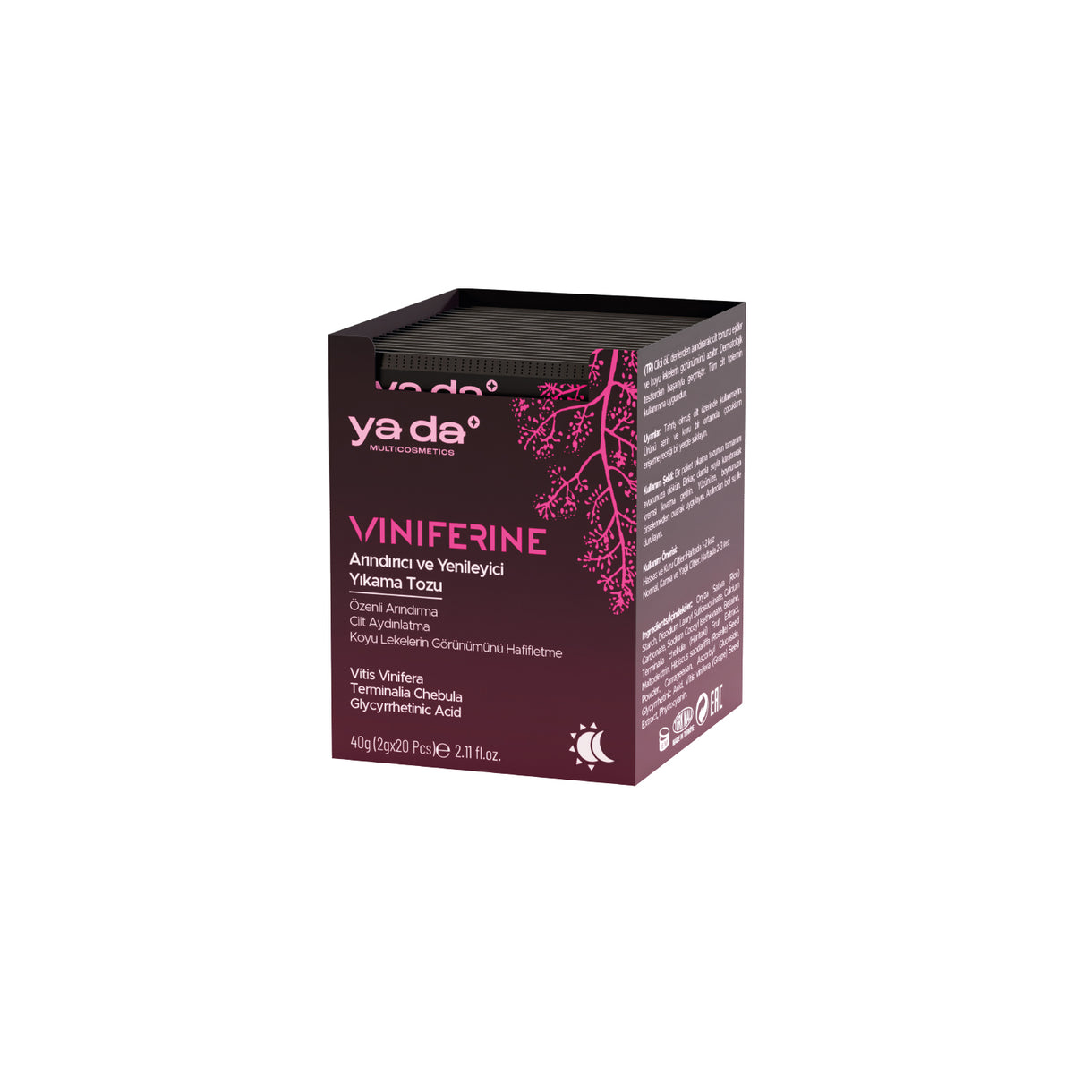 Viniferine Arındırıcı ve Yenileyici Yıkama Tozu / Tüm cilt tipleri için uygun
